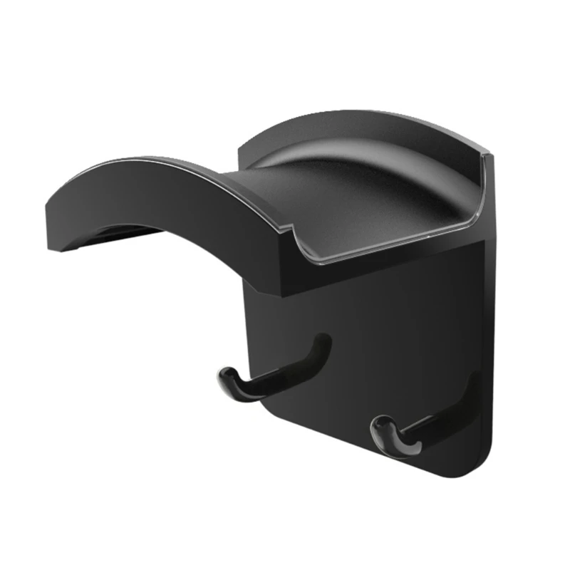 Компактна поставка за слушалки - Стенни поставка за слушалки със самозалепваща подложка за слушалки