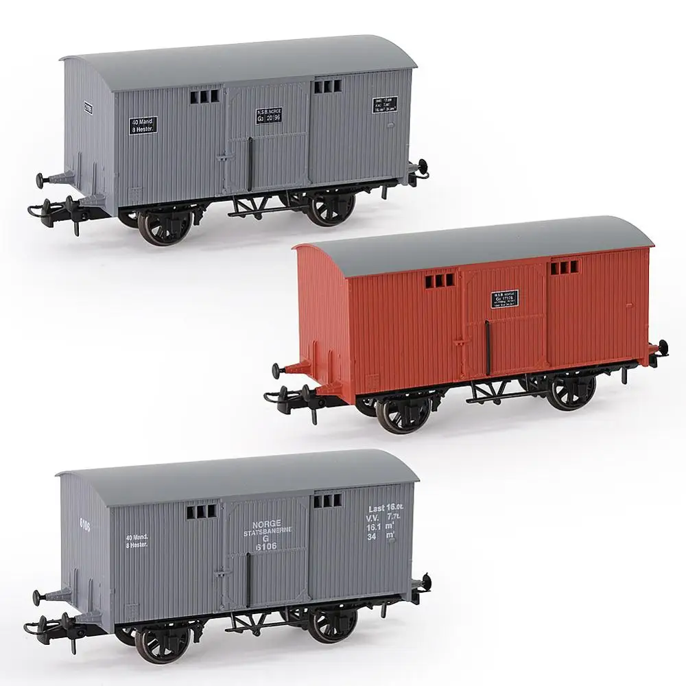 Evemodel 1бр Модела влакове ХО мащаб 1:87 на 20-крак Товарен вагон-вагон, 20' Железопътните Търговски вагони C8728