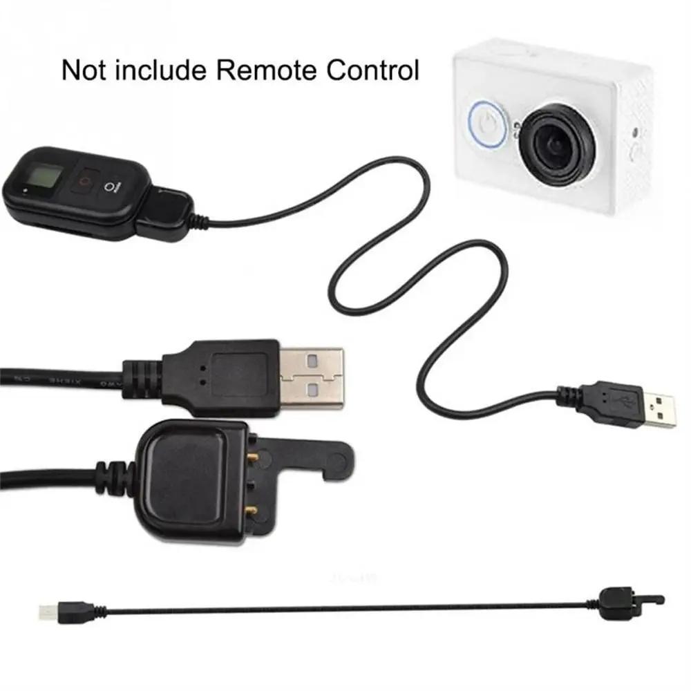 Такса за GoPro Hero 7 6 5 4 3 за Go Pro Кабела на Зарядното устройство, Wi-Fi Remoter зарядно устройство ще захранване на линия Зарядно Устройство USB Кабел за Управление на зарядното устройство