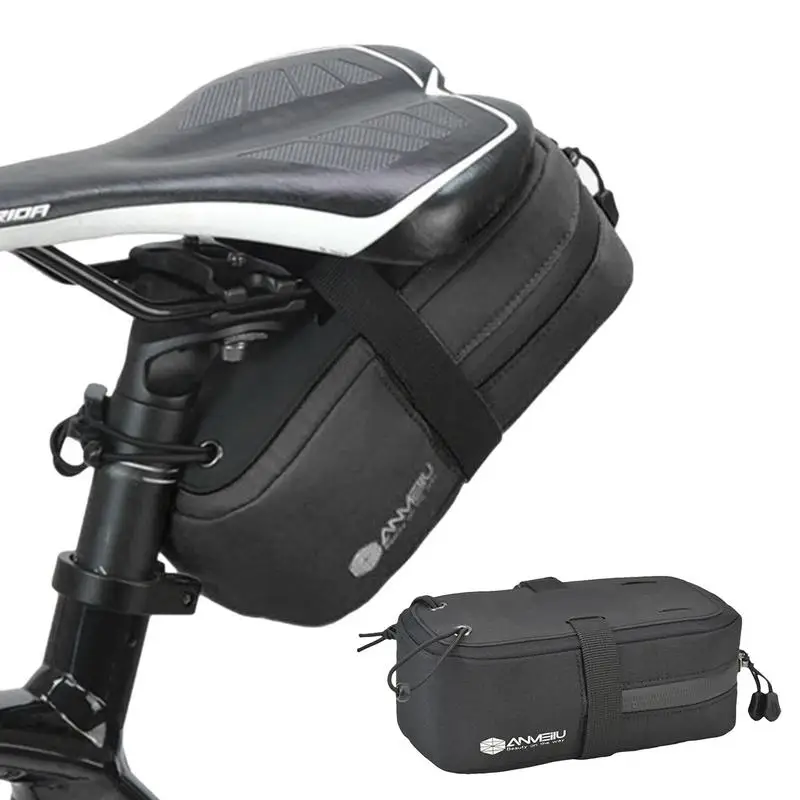 Чанта за каране на седалки, водоустойчива чанта за съхранение на велосипеди на танкетке с регулируеми каишки, аксесоари за мотори, мотор чанта за планински велосипед