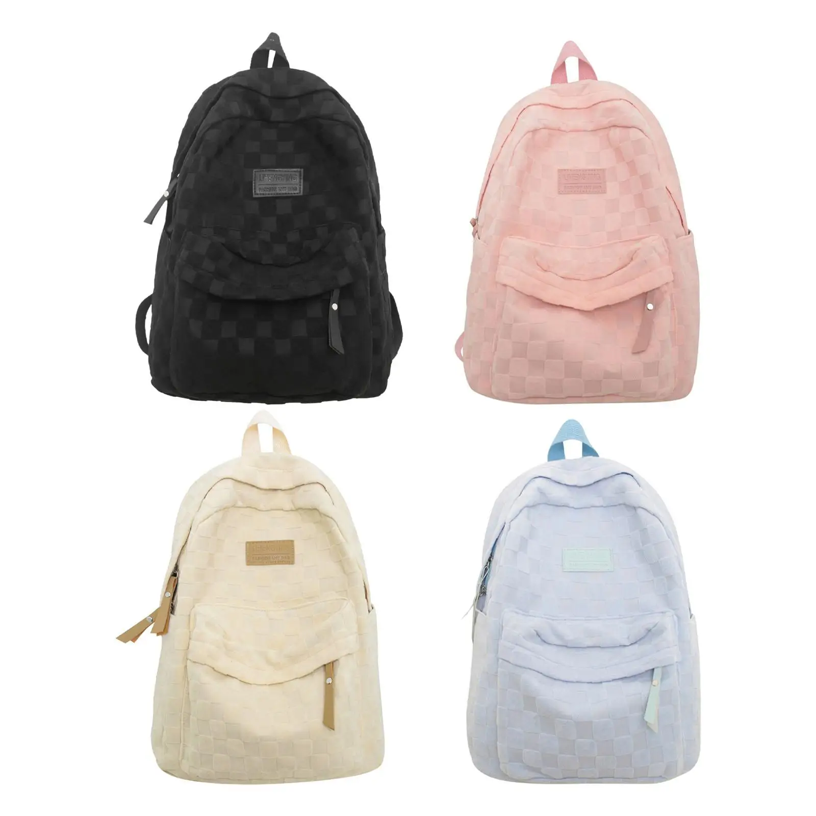 Раница за момичета, модна и стилна, училищна чанта за улични покупки на открито на закрито