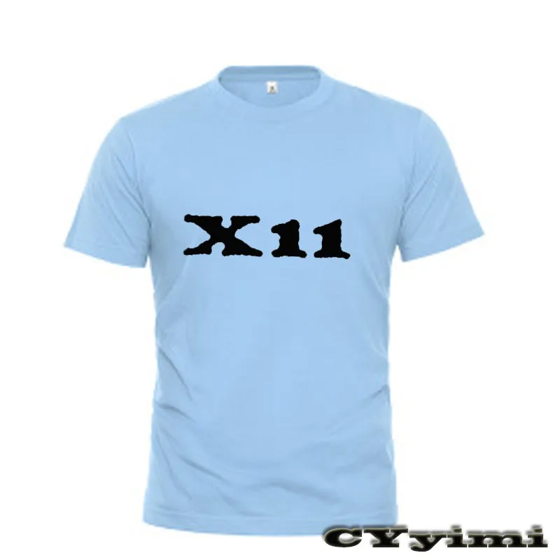 За Honda X-11 мъжка Тениска, Нова тениска с логото, 100% памук, летни тениски с къс ръкав и кръгло деколте, мъжки ризи