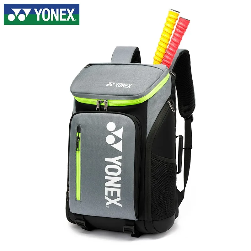 Висококачествена чанта за ракети за бадминтон YONEX, чанта за тенис ракети, многофункционална спортна раница с обувки скоростна голям капацитет, унисекс