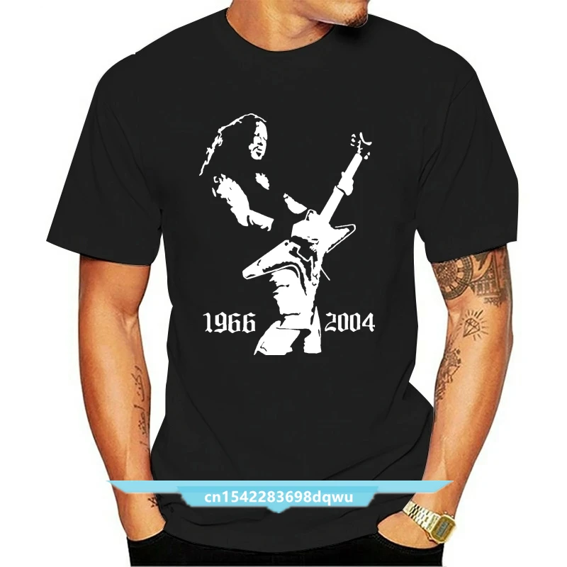 Тениска Dimebag Darrell guitarist portrait tribute с участието на китариста dean guitar всички размери