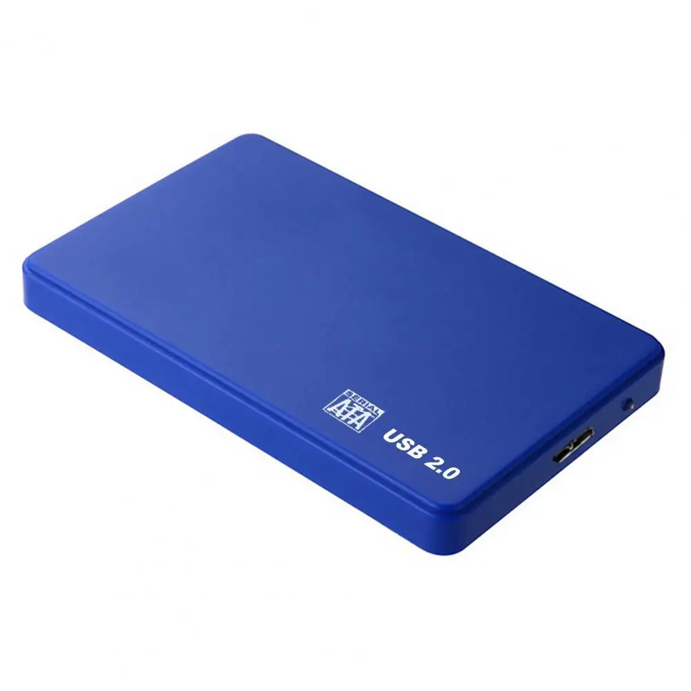 Кутия за твърд диск, бърз трансфер, интелигентен устойчив на удари 2,5-инчов корпус за мобилен твърд диск SATA, USB, кутии за твърди дискове