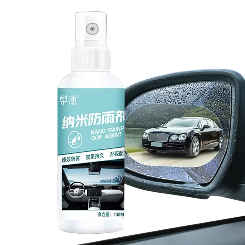 Спрей за защита от дъжд, водостойкое средство за покритие, спрей против замъгляване на прозорците на колата, средство за защита от замъгляване на стъкла, препарат за почистване на стъкла от пръски вода