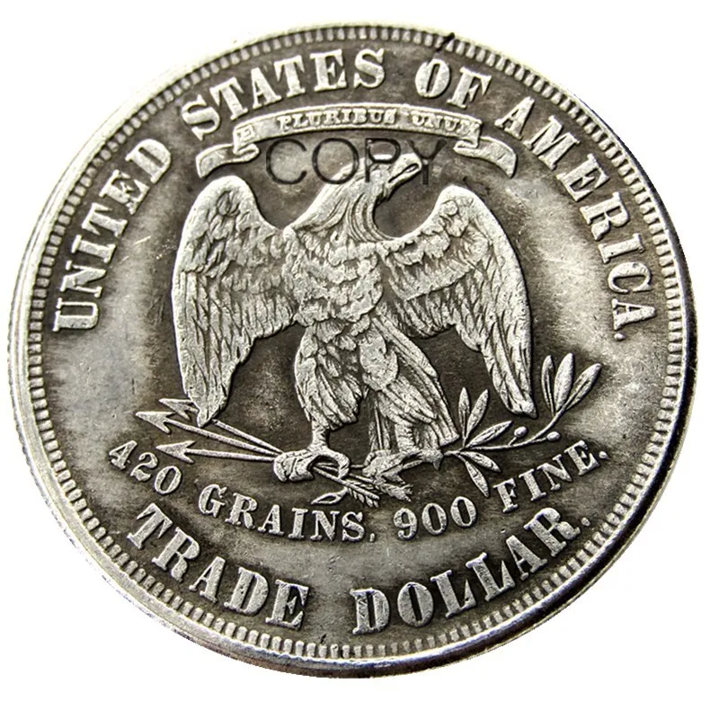 Монети на САЩ, вендинг долар 1879 1880 1881 1882 1883 1884 1885, копия на монети със сребърно покритие