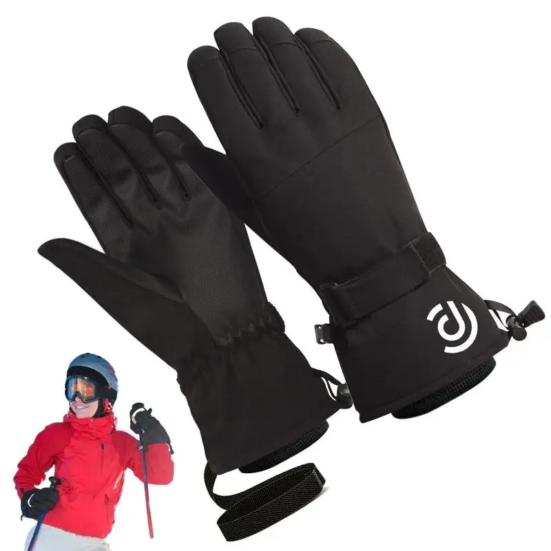 Зимни ръкавици за мъже и жени, топли ръкавици, непромокаеми ръкавици със сензорен екран, туризъм, Каране на ски, Риболов, Колоездене, сноуборд, нескользящие ръкавици