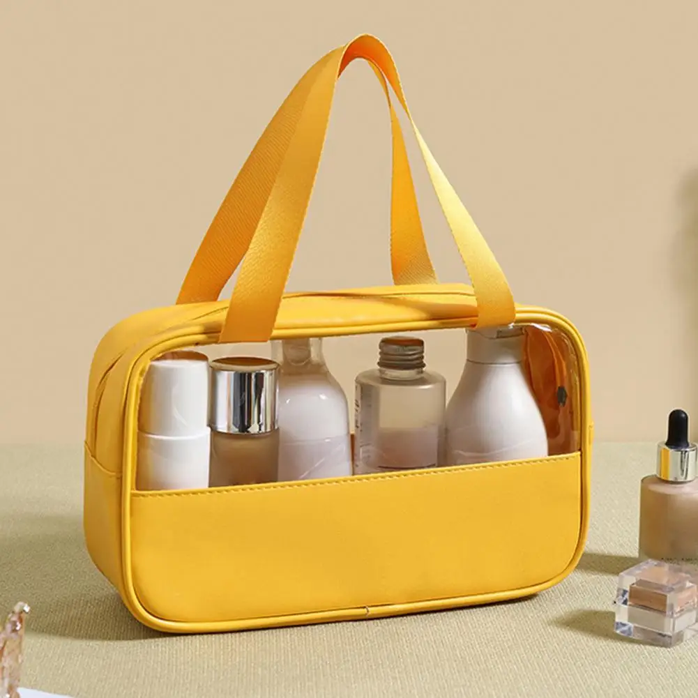 Удобна, компактна чанта за съхранение с каишка на дръжката за козметични чанти за бизнес пътувания