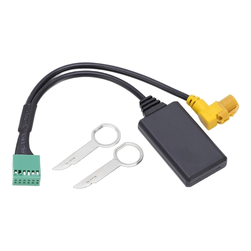 Кабел AUX Стерео аудио вход MMI3G AMI 12Pin 5.0 Безжичен помощен автомобилен кабел