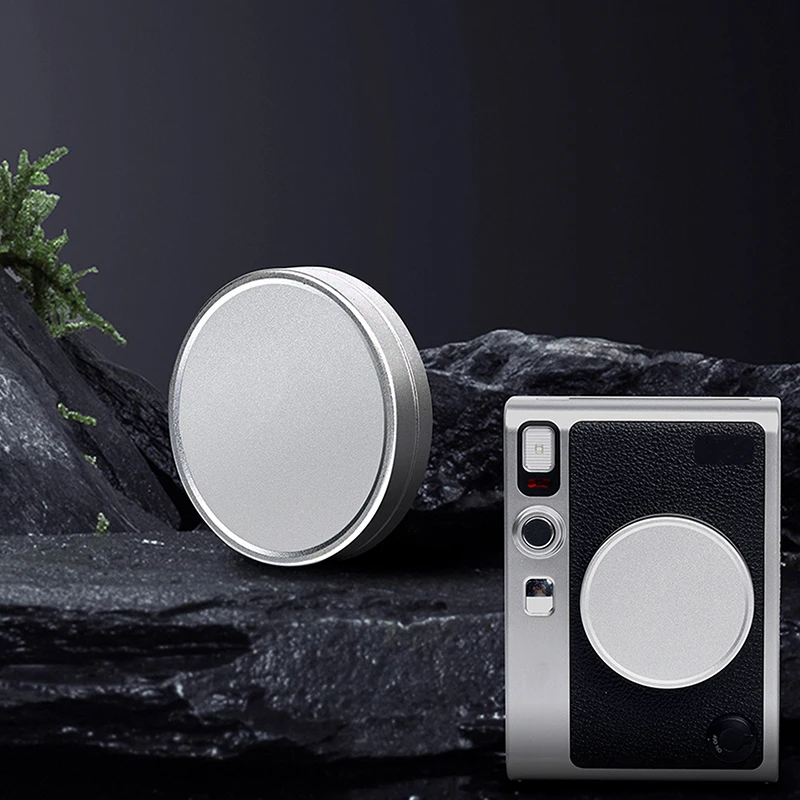 За Fujifilm Instax Mini EVO Капак на обектива на камерата Instax от алуминиева сплав е Защитен пасатор 1 бр. Пылезащитная капак на обектива на камерата мигновено снимане