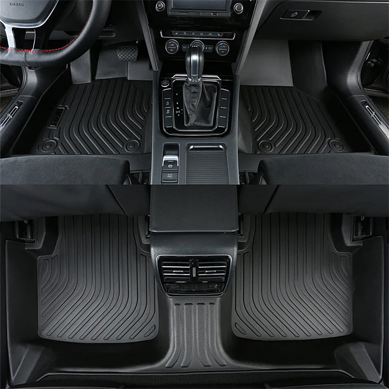 Автомобилни постелки за пода, водоустойчива гумена тампон 3D TPE, противоскользящий подложка за краката Mazda 6 Седан 2003 2004 2005 2006 2007 2008