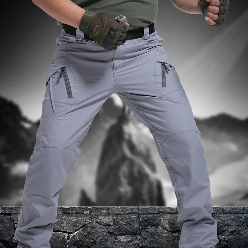 Тактически панталон Cargo Класически Туристически армейските Тактически панталони за джогинг Камуфляжные военни панталони с много джобове