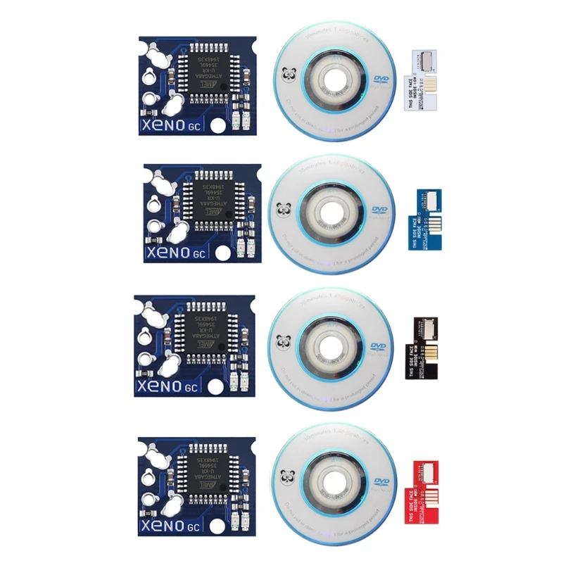 2024 Новият чип SD2SP2, адаптер за карти Micro SD, комплекти за мини-дискове DVD за обновяване на игралната конзола NGC