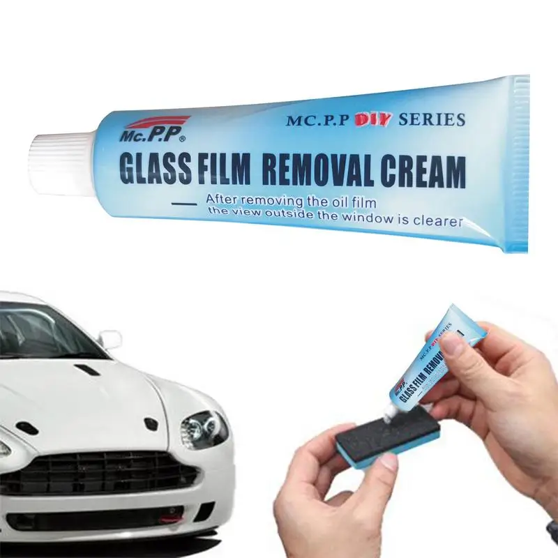 Паста за полиране на стъкла на автомобила, премахване на блажна филм, паста за почистване на прозорци баня, препарат за измиване на предното стъкло