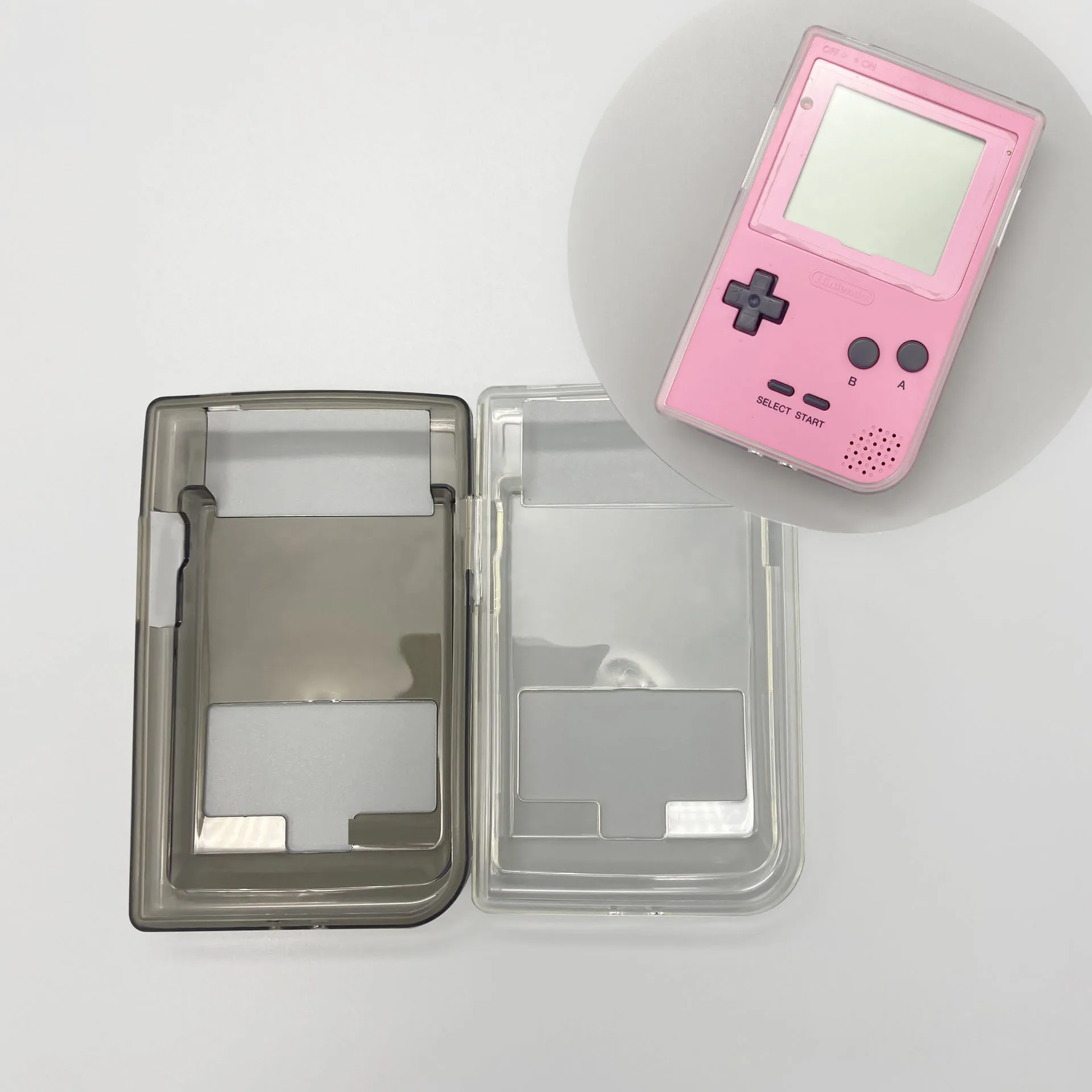 Прозрачен Защитен класически корпус от TPU за игрова конзола Nintendo GameBoy Pocket GBP