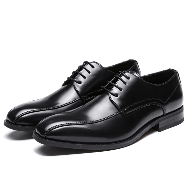 мъжки ежедневни бизнес вечерни рокли за офис, обувки от телешка кожа, черни обувки-oxfords, дишащи джентльменские маратонки chaussure homme