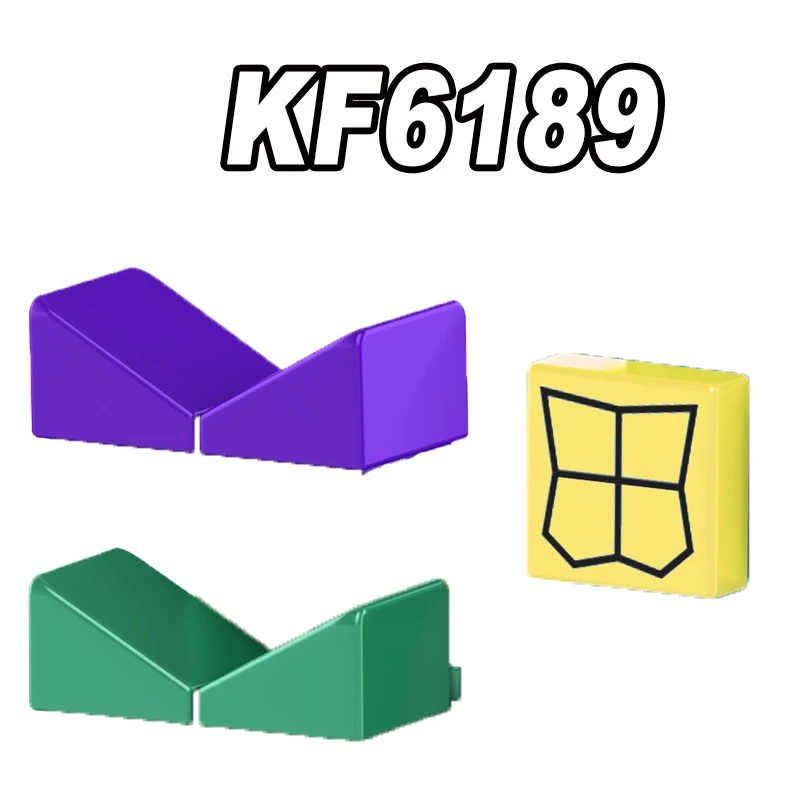 Строителни блокове, анимационни серии, аниме, пластмасови аксесоари, кубчета от ABS-пластмаса, фигурки, модели за детски играчки, подарък KF6189