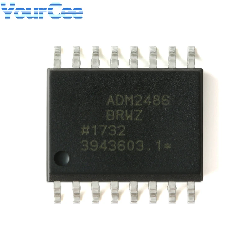 ADM2486BRWZ-МАКАРА ADM2486BRWZ SOIC-16 с полудуплексным приемопередатчиком RS-485 с микросхемой IC