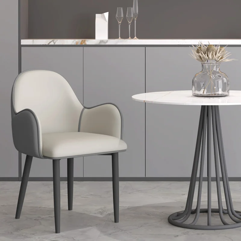 Стол за дневна в скандинавски стил, Дизайнерски изчистен Модерен стол за четене с възможност за сгъване на облегалката, мебели за интериора на Fauteuil