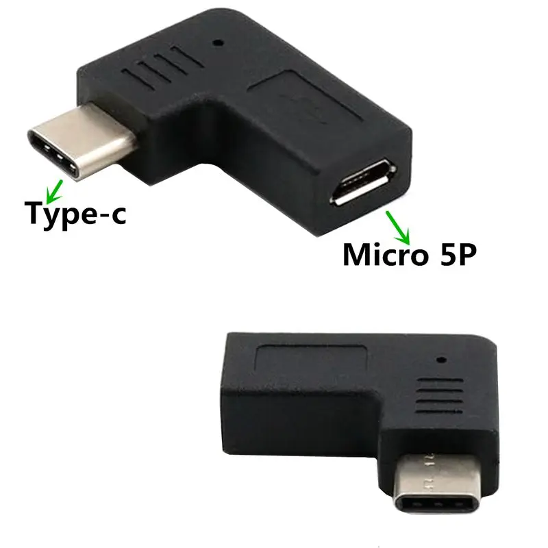 Адаптер Type-C за да се свържете с Android Micro USB-изхода Type-C за да се свържете към мобилен кабел за пренос на данни Android