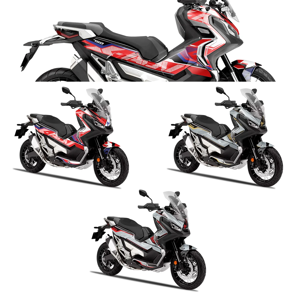 За Honda X-ADV750 2017 2018 2019 2020 Мотоциклетни етикети с пълна защита на обтекател X-03