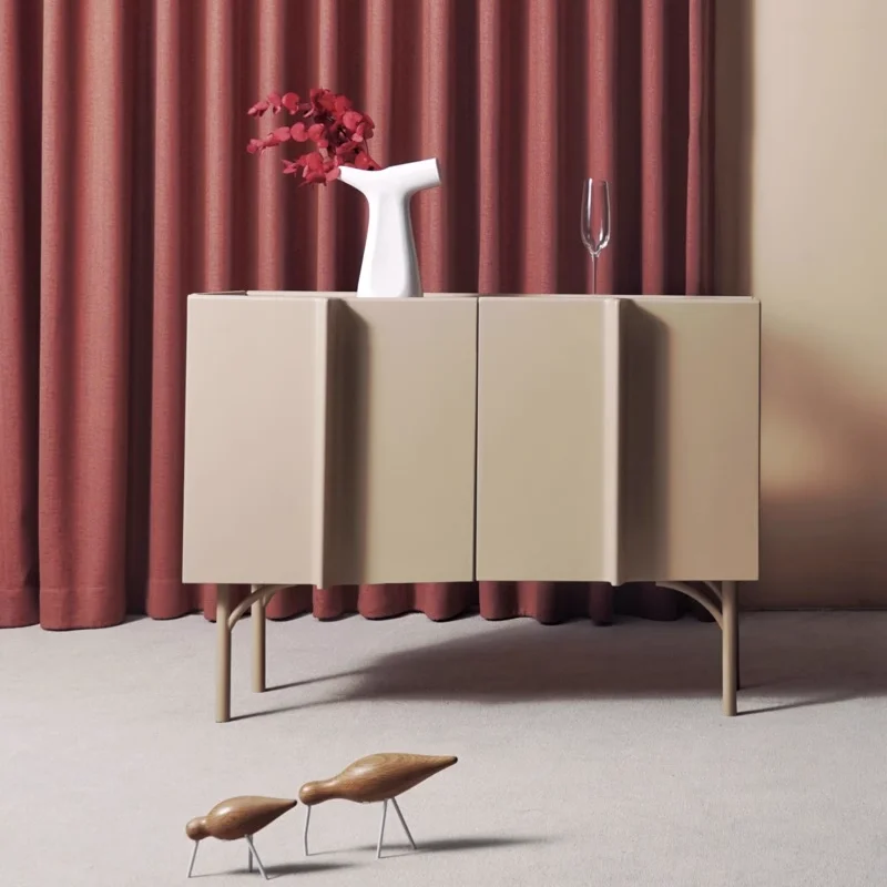 Сервант в италиански стил, творчески шкаф за съхранение с двойна врата, шкаф за веранди, комбинирана мебели за ресторант