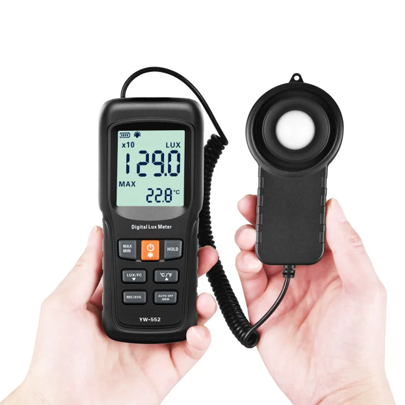 Точност ръководят фотометр разъемного тип YW-552 фотометр, измерване на яркостта, цифров иллюминометр