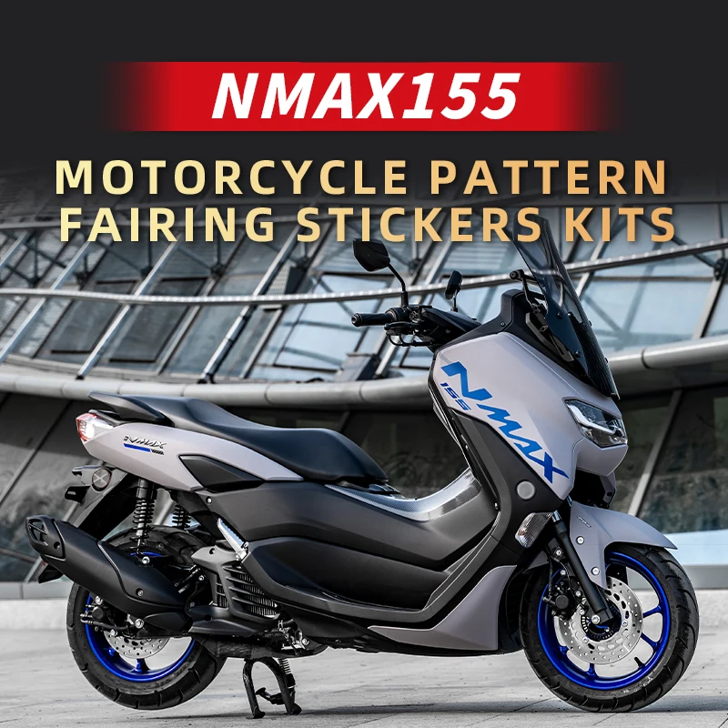 Използва се за YAMAHA NMAX155 2020 2022 години, шапки, мотоциклет, стикери с логото на 5D-боя за велосипедни аксесоари, човек може да избере стилове