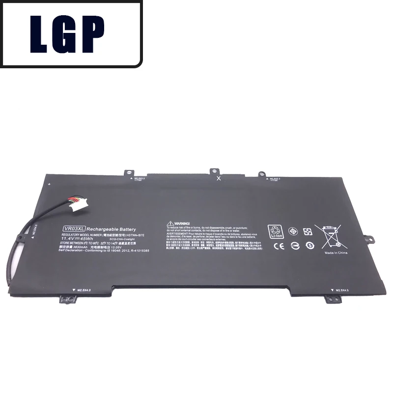 LGP Нова Батерия за лаптоп VR03XL HP Envy 13-D d096UR d036NZ D046TU D051TU D006TU TPN-C120