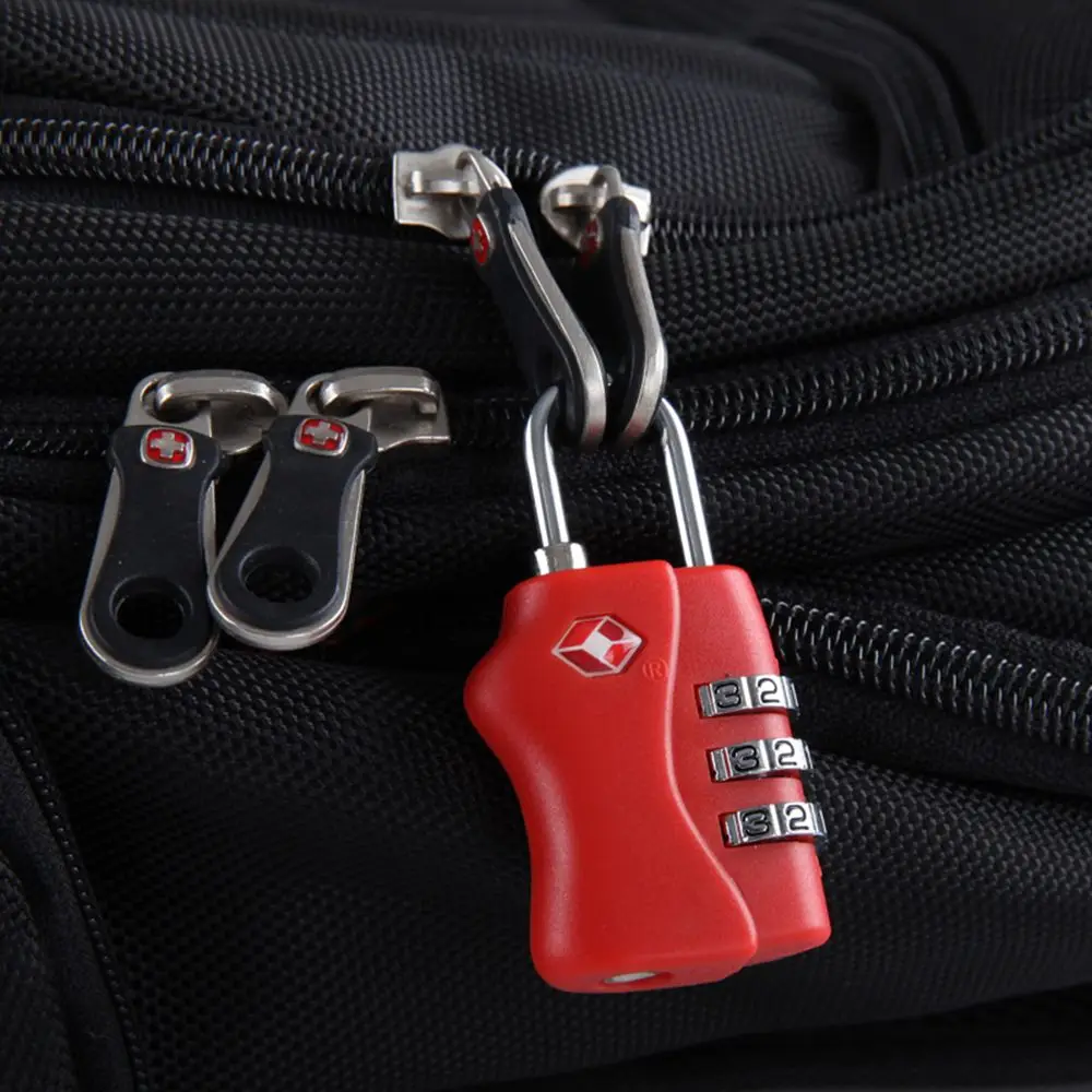 Заключване за багаж, противоугонный заключване, сигурна брава, митнически TSA заключване, 3-цифрен брава с циферблат, брава
