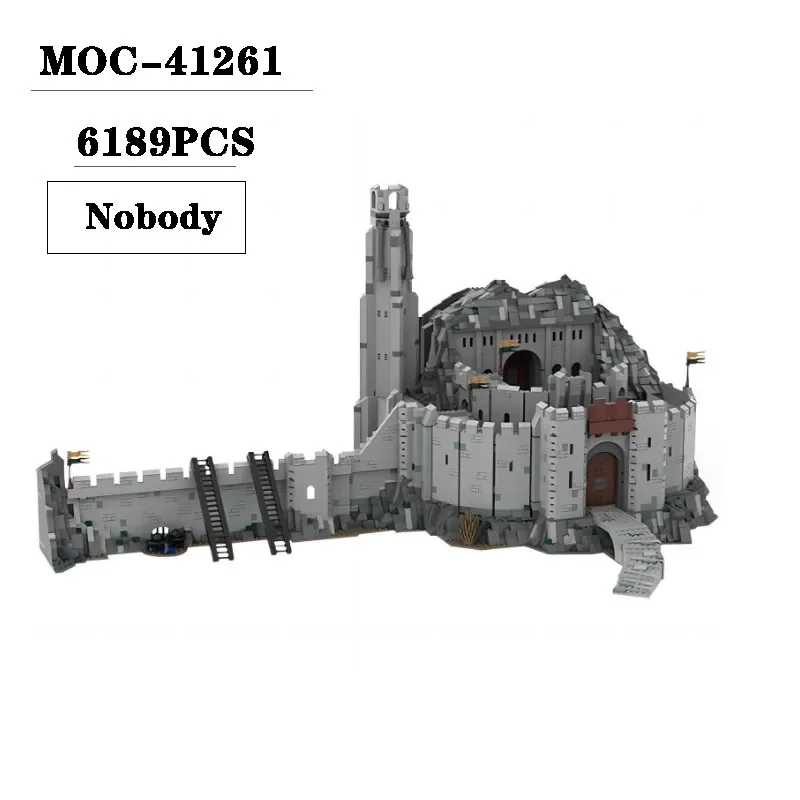 Нов MOC-41261 Модулен Блок Срастване Играчка Модели 6189ШТ За Деца и Възрастни на Ден, Рожден ден и Коледа, Играчка За Подарък Бижу