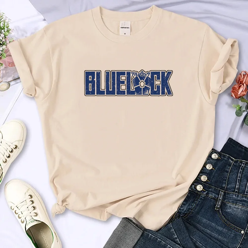 Тениска със син ключ дамски лятна забавна тениска дамски градинска облекло в стил харадзюку дизайнерски дрехи
