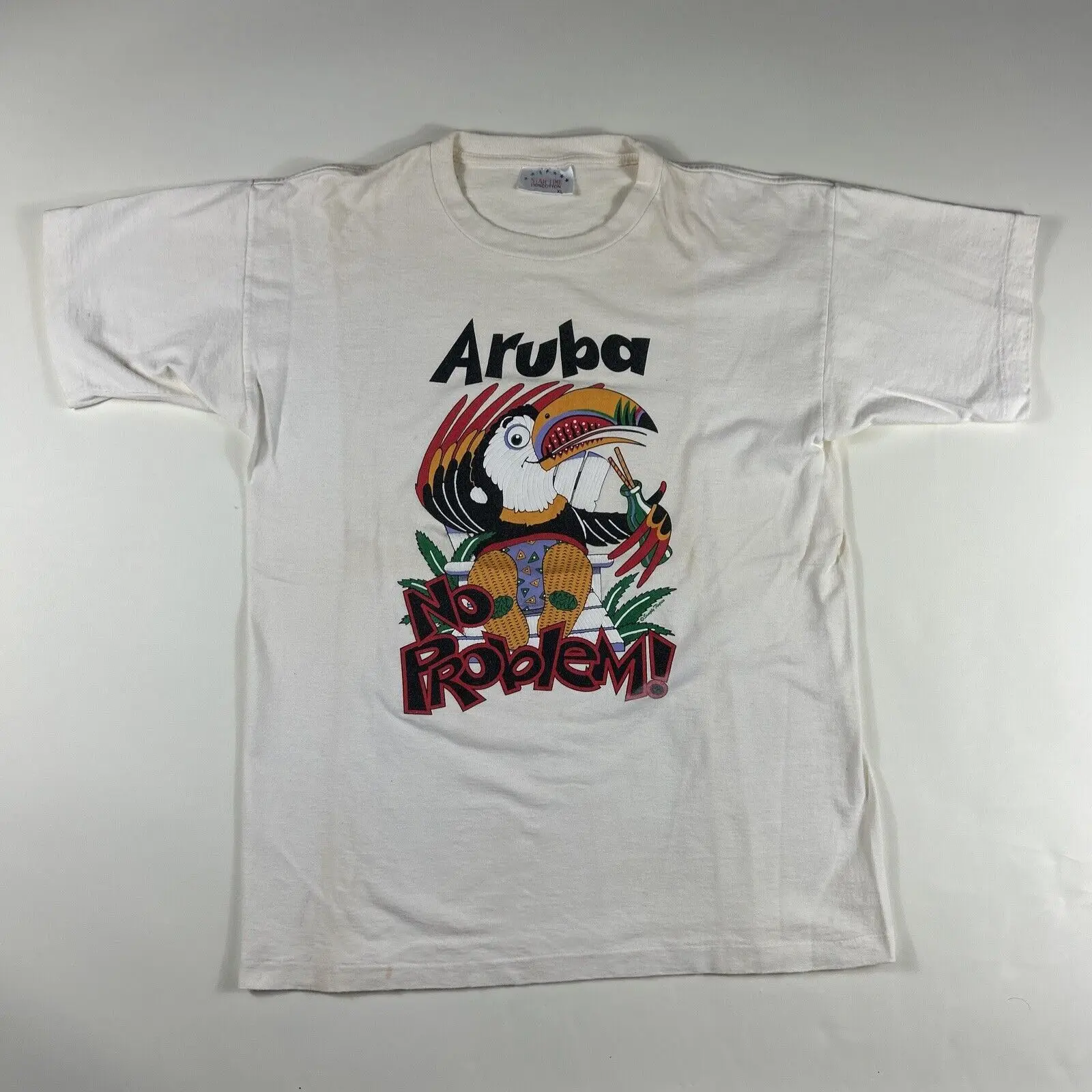 Реколта риза Aruba Без проблеми! Размер XL с дълъг ръкав