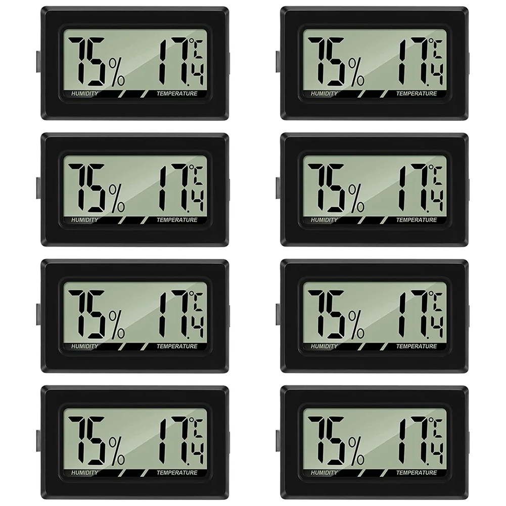 Термометър-влагомер, mini-LCD-digital термогигрометр за помещения, от влага и за офис, детската стая, хола
