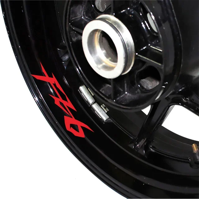 Етикети към колелата на мотоциклета Декоративни Стикери Светлоотразителни Водоустойчив Тенденция на Етикети на рамката на Аксесоари за лого FZ6 fz FZ 6 6