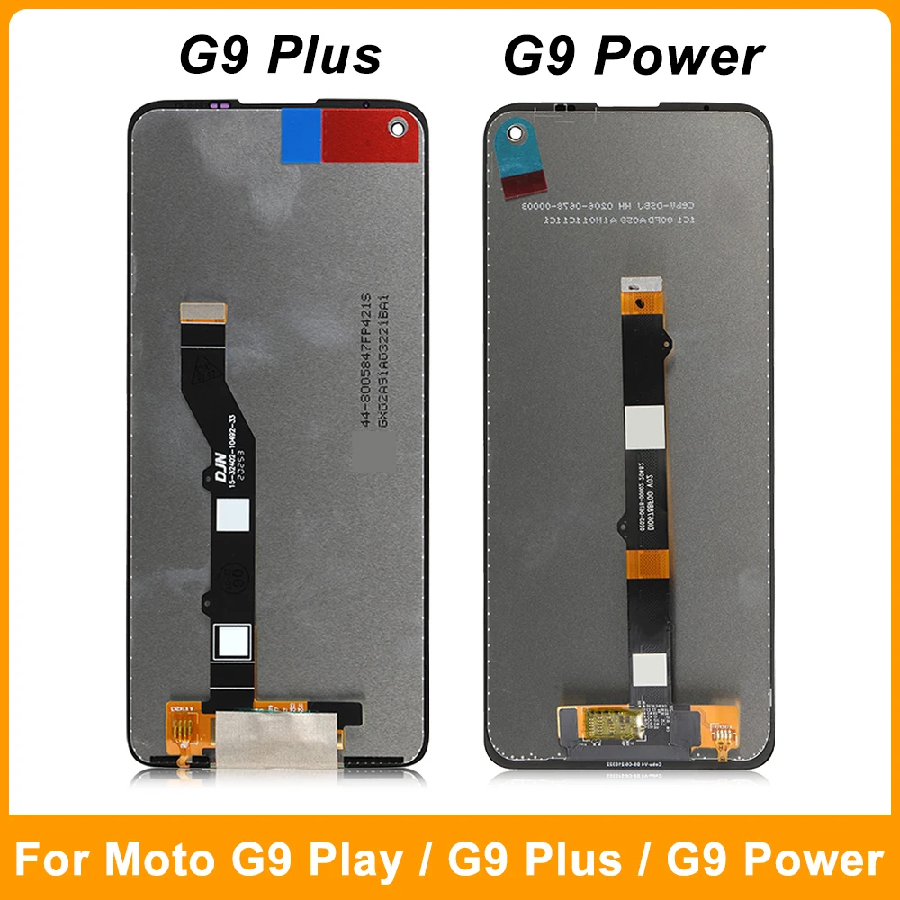 Чисто Нов LCD дисплей За Motorola Moto G9 Play Сензорен Екран Дигитайзер възли За Мото G9 Plus G9 Power LCD дисплей