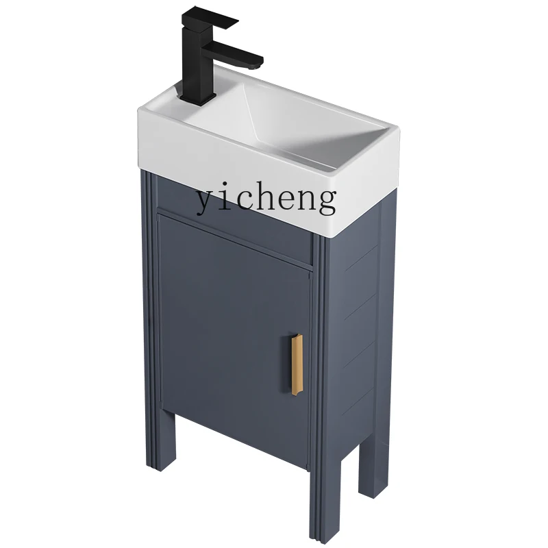 Подови керамични мивка Xl, Водоустойчив Комбинация от шкафове за баня, стенен умивалник