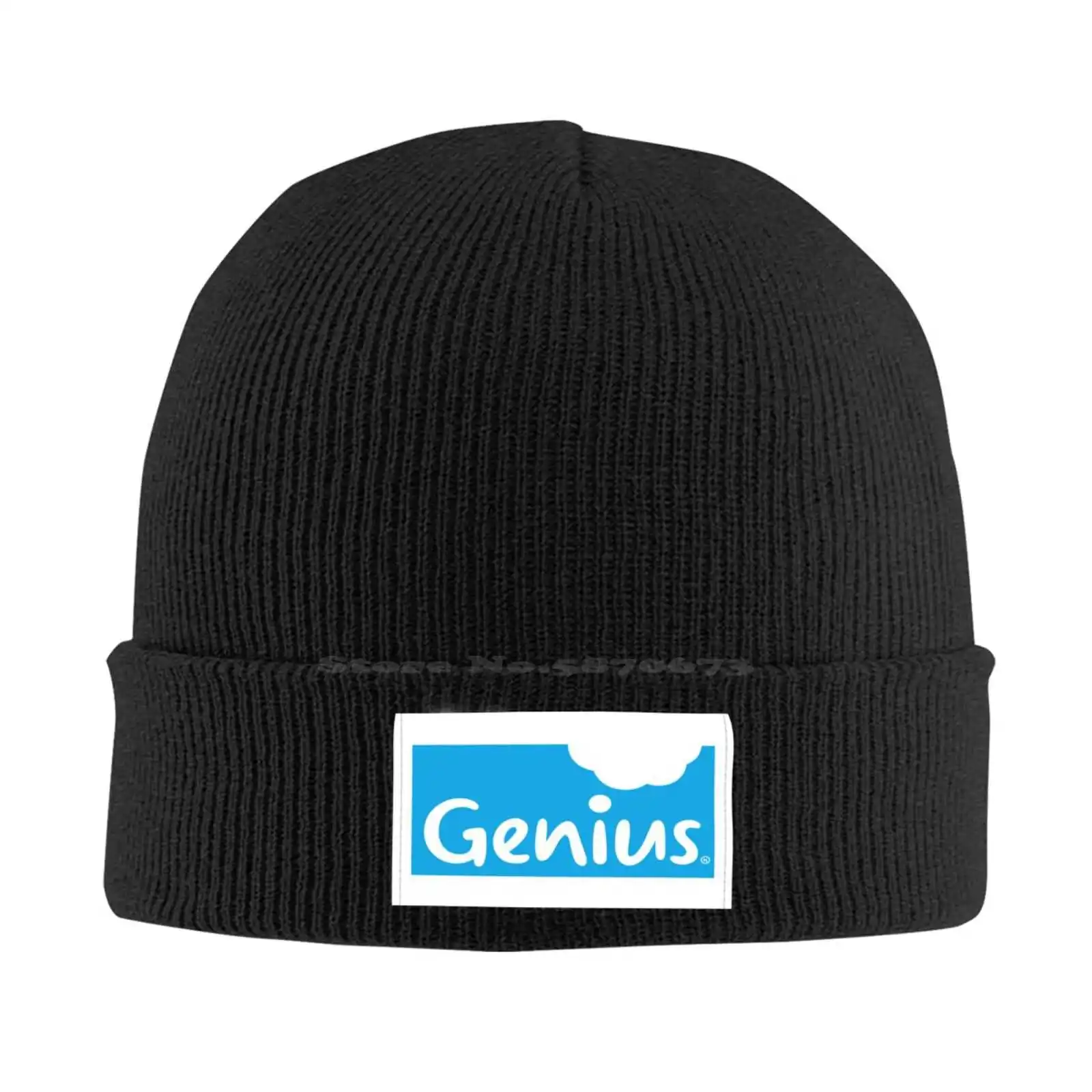 Модерна шапка с логото на Genius без глутен, висококачествена бейзболна шапка, Вязаная капачка