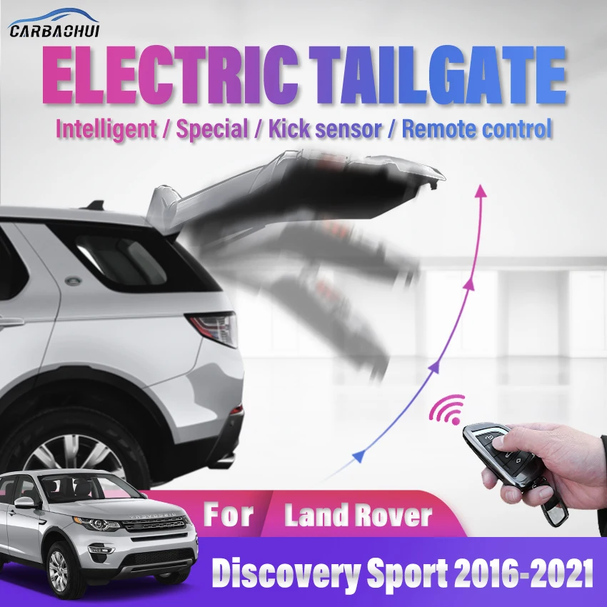 Интелигентна електрическа Задна врата на автомобила Промяна сензор за удар Дистанционно управление Автоматично основание за Land Rover Discovery Sport 2016-2021