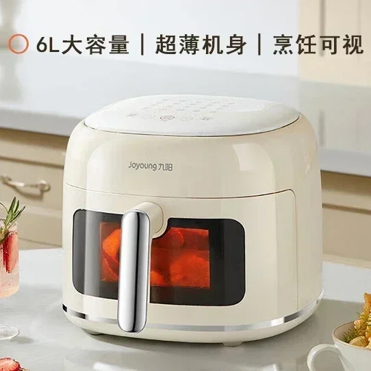 Въздушна жарочная печка Jiuyang: Нова домакински електрически жарочная фурна, без да се налага завъртане и голям капацитет