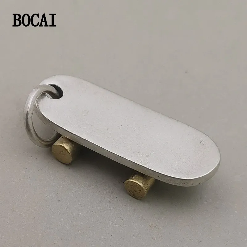 BOCAI Нов S925 Сребро Креативност, Индивидуалност Мода Скутер Малка Висулка За Мъже И Жени, Подарък