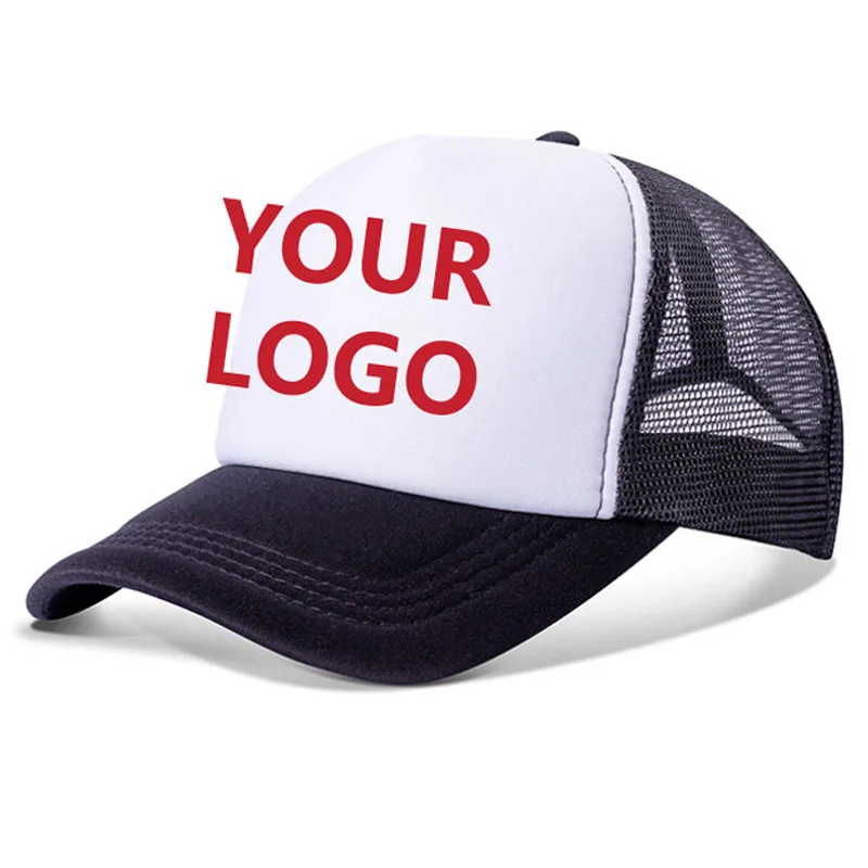 Персонализирано лого, Малко количество MOQ, Изработена по поръчка на Мека порести шапка, окото, закрывающаяся отзад, Футболни тенис-шапки от пеноматериала, бейзболна шапка на поръчка