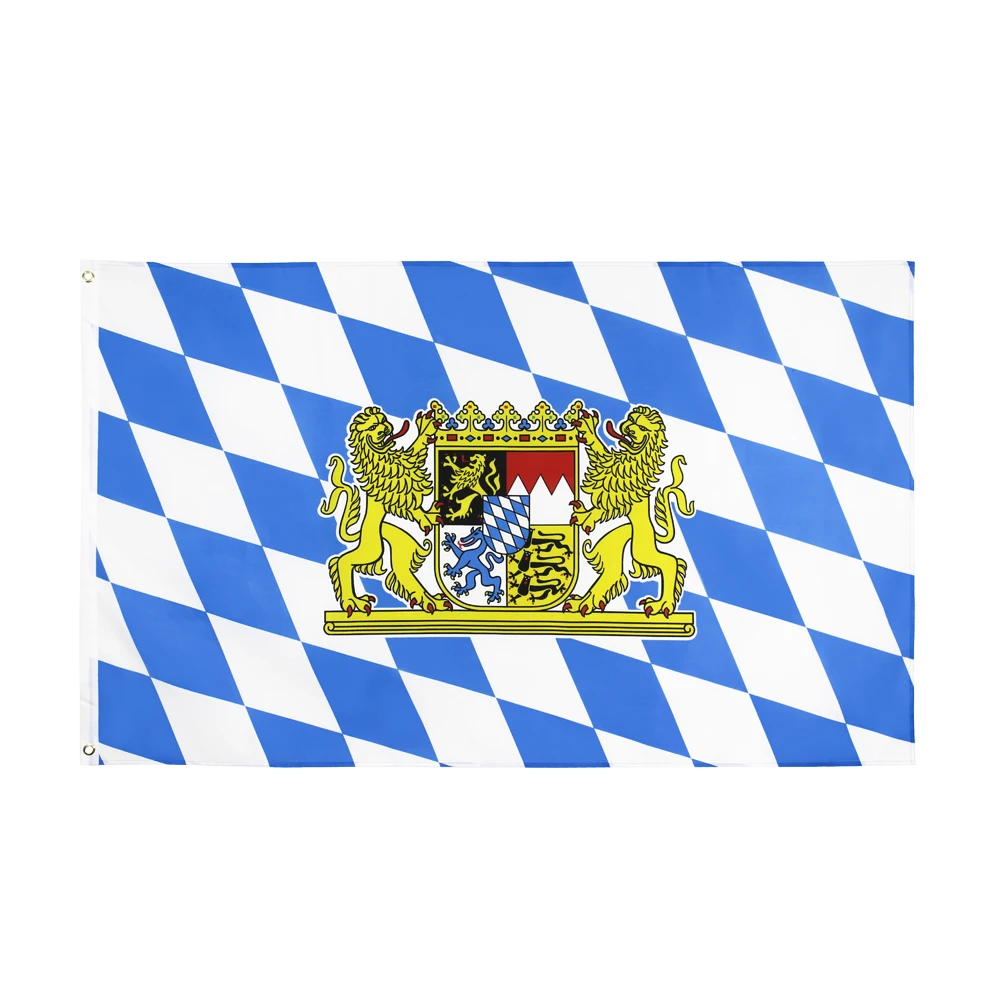 90x150 СМ герб Германия, знамето на Бавария за украса