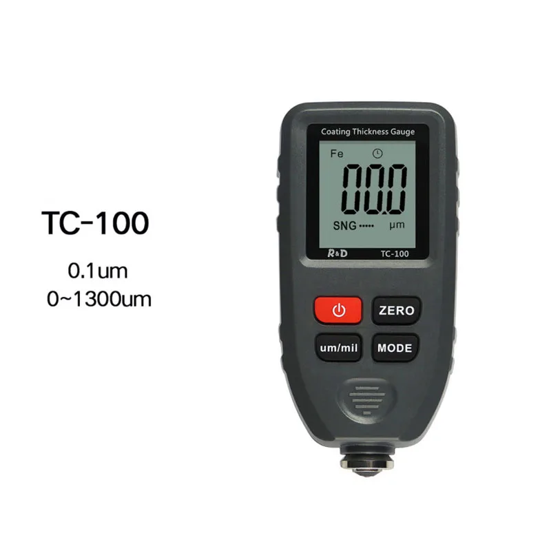 Измерване на дебелини на боята на автомобила В50 TC100, Измеряющий FE / NFE Две ръчни уреди за оцветяване автомобили