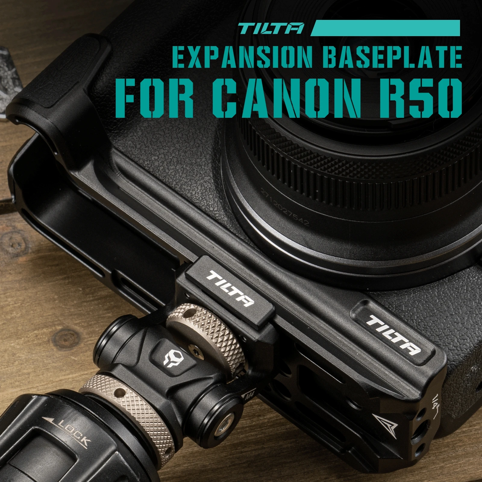 Расширительная плоча TILTA TA-T51-EB-B за Canon R50 - черен