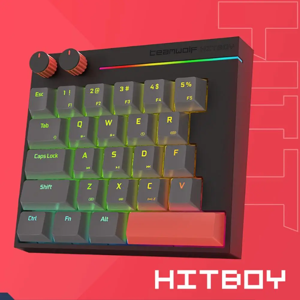 Магнитно-ръчна детска клавиатура HK25 HITBOY - Регулируеми ключове под формата на предпоставки, които повишават производителността на играта