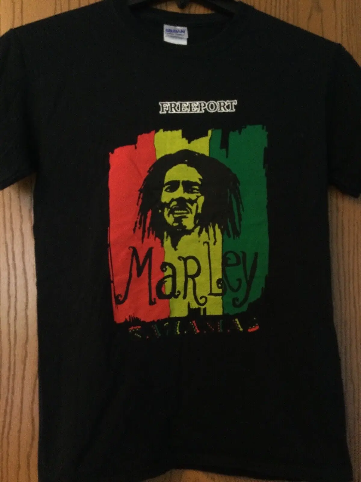 Черна риза Bob Marley Freeport Bahamas S