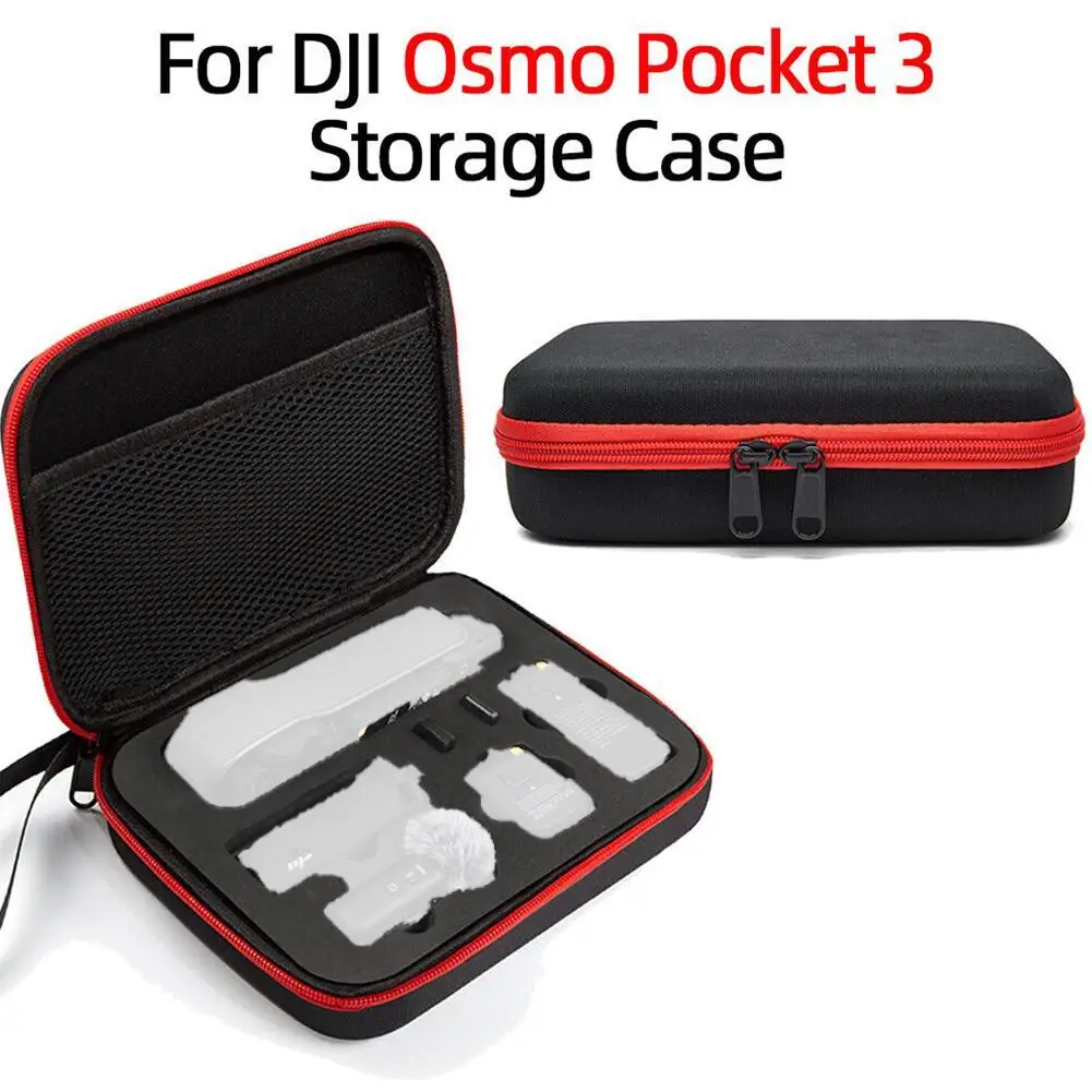 Преносима чанта за съхранение на DJI Osmo Pocket 3 - Удароустойчив и грязезащитный калъф за аксесоари на фотоапарата, за пътуване