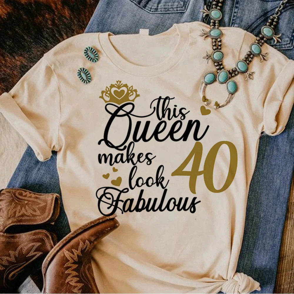 Тениска на 40 дни от раждането на жените графична тениска за момичета аниме дизайнерски дрехи